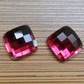 Square Flat Bottom Glass Beads for Jewelry